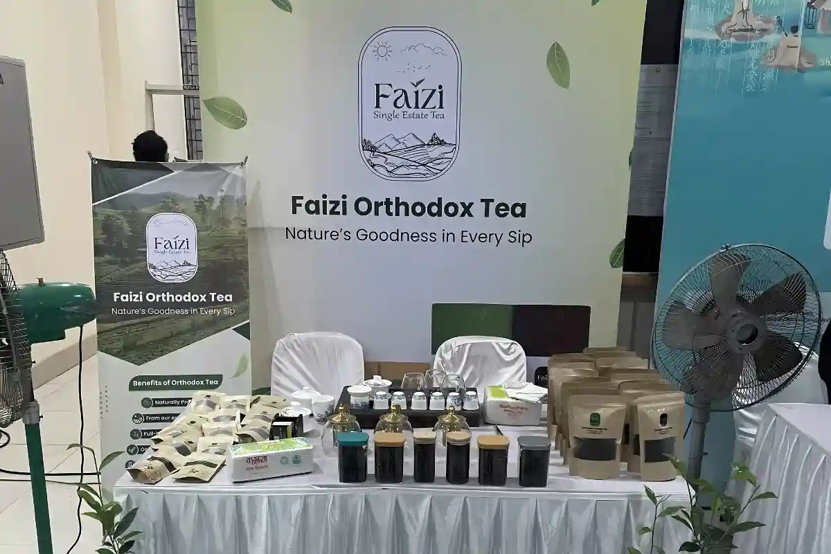 Faizi at the First-Ever Bangladesh-China Tea Summit 2025.